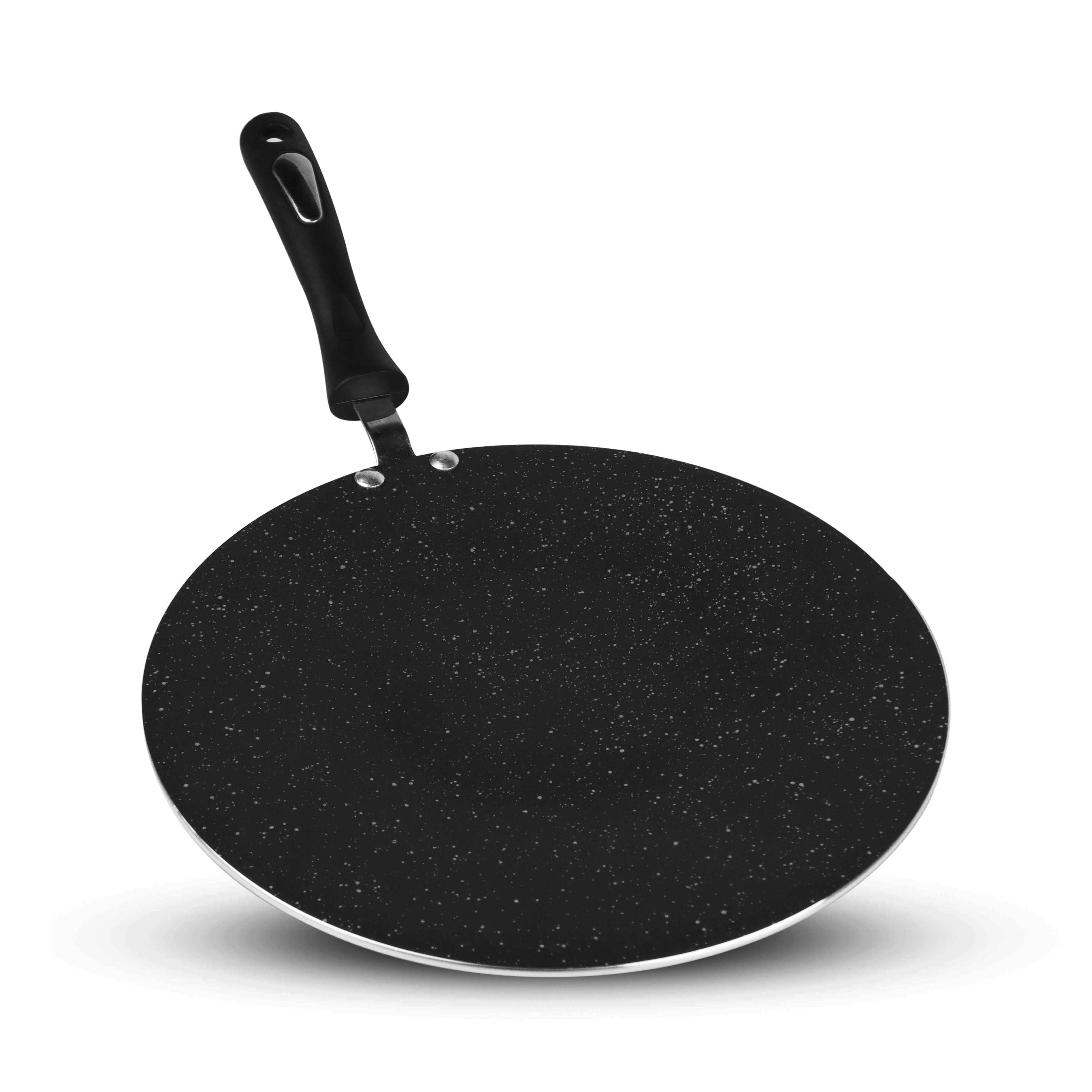 nonstick marble coating three layer coated chapati pan nonstick paratha pan best online prices - chef cookware