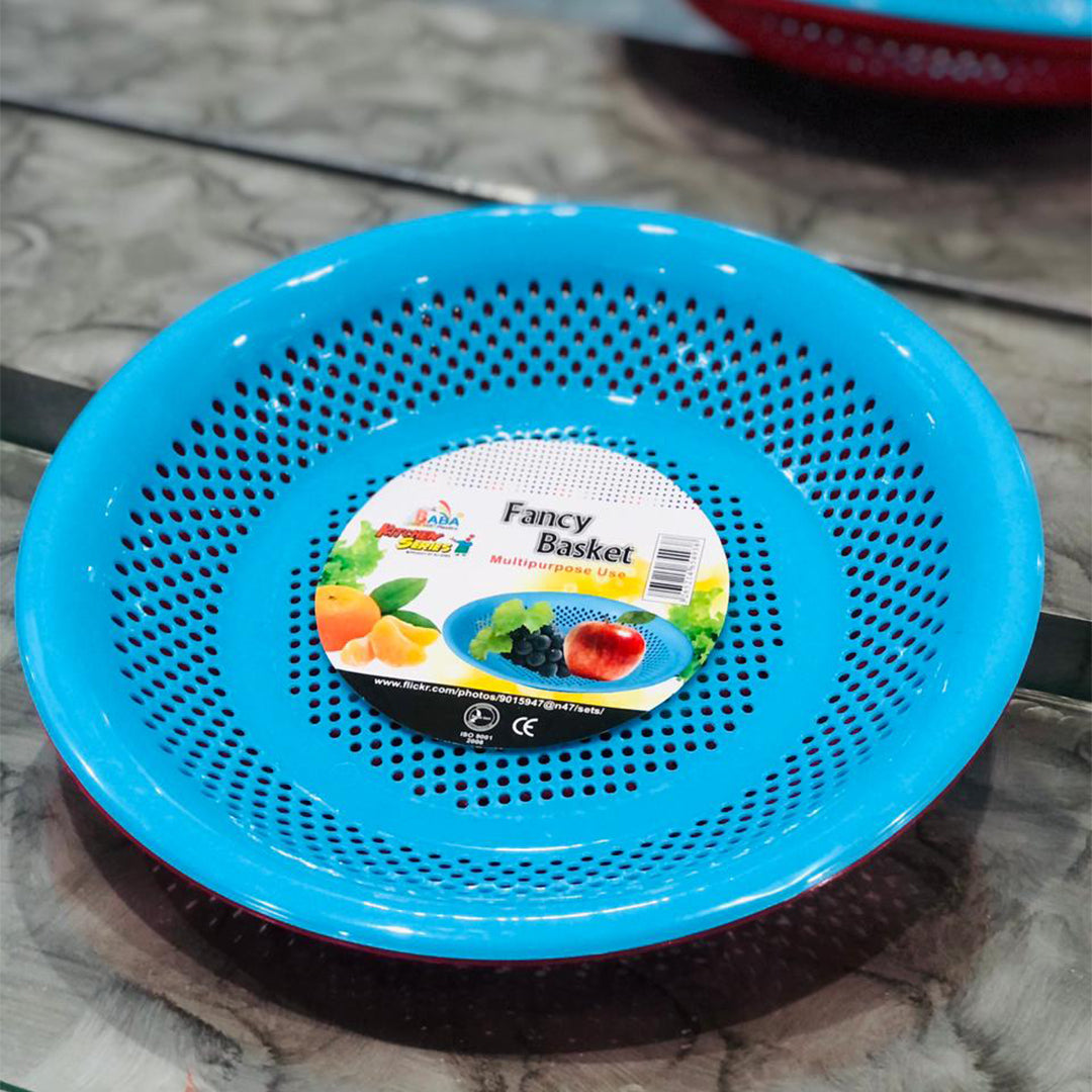 Plastic Roti Chaba Basket 2 Pcs Random Design & Color - chef cookware