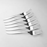 11 Gauge Premium Stainless Steel Cutlery Set - 34 Pieces (Heavy Gauge) Plain - without stand at best price in Pakistan - wazirabad cutlery collection - majesticchef.pk