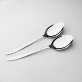 11 Gauge Premium Stainless Steel Cutlery Set - rice serving spoon heavy guage - majesticchef.pk