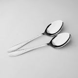 11 Gauge Premium Stainless Steel Cutlery Set - 34 Pieces (Heavy Gauge) Plain - without stand at best price in Pakistan - wazirabad cutlery collection - majesticchef.pk