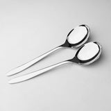 11 Gauge Premium Stainless Steel Cutlery Set - curry serving spoon heavy guage - majesticchef.pk