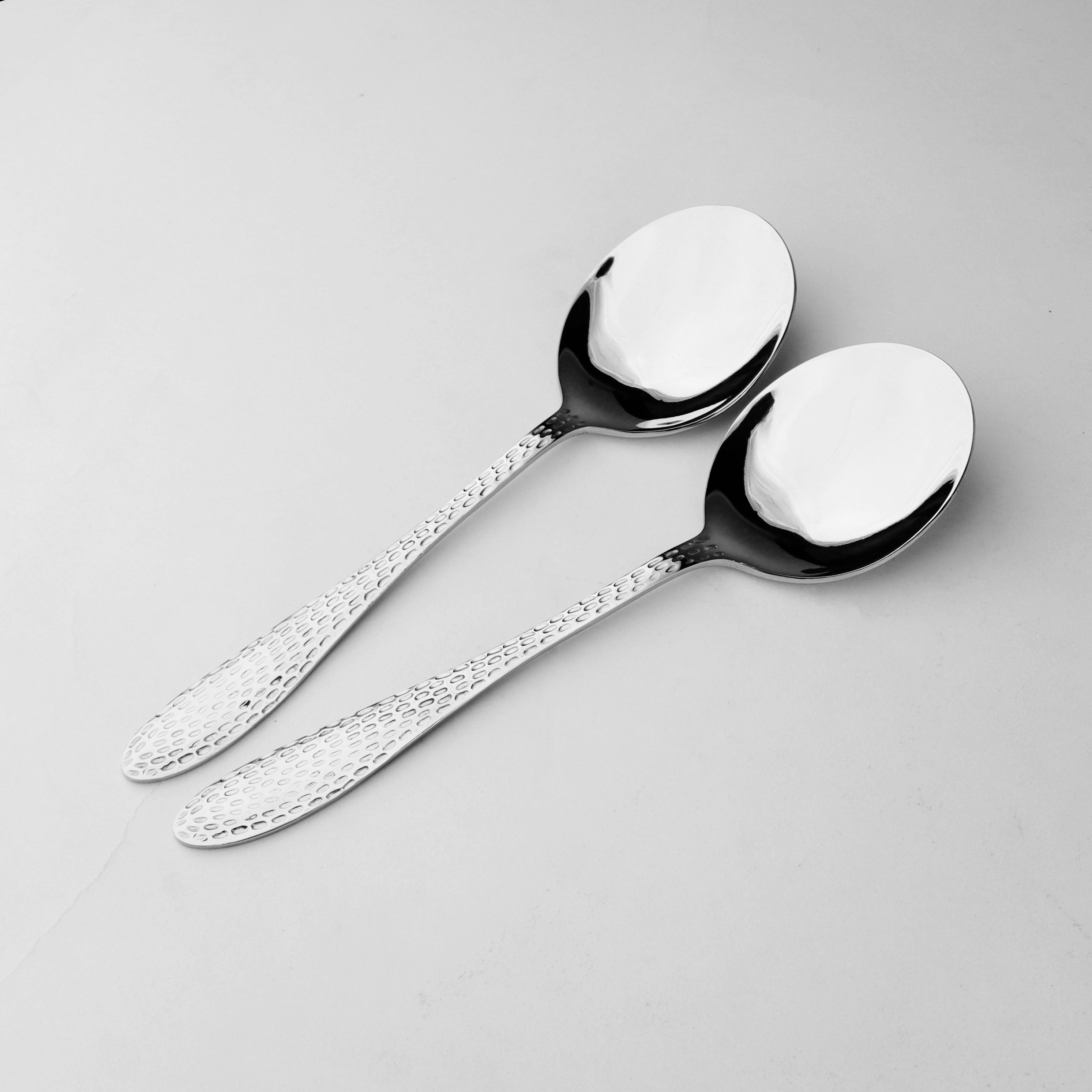 11 Gauge Premium Stainless Steel Cutlery Set - 34 Pieces (Heavy Gauge) Plain - without stand at best price in Pakistan - wazirabad cutlery collection - majesticchef.pk