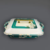 Majestic Luxury Crystal Coated Melamine Dinner Ware 72 Pcs Dinning Set - 8 Persons Serving -404