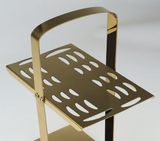 Stainless Steel PVD Gold Plated Cutlery Stand - Premium 01 - Only Stand