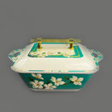 Majestic Luxury Crystal Coated Melamine Dinner Ware 72 Pcs Dinning Set - 8 Persons Serving -404