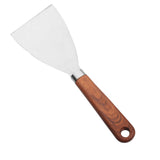 Chef Stainless Steel Scrapper Tool with Wooden Texture Handle - Kitchen Gadgets