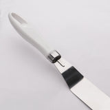 Chef Stainless Steel Cheese Paster and Spreader with White handle