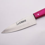 Best Quality Stainless Steel Professional Chef Knife - RED MC 6 Inch