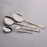 Chef 28 Pcs Stainless Steel Cutlery Set Special Edition Food Grade 304 Series - Commando