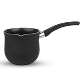 Single Handle Non Stick Coffee Warmer Boiling Pot Milk Pan / Matka Chay Pan - 10 cm