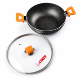 Chef Granito Series Non-Stick Karahi/ Wok - 28 cm