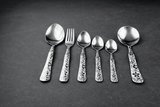 Chef 28 Pcs Stainless Steel Cutlery Set - New Flower