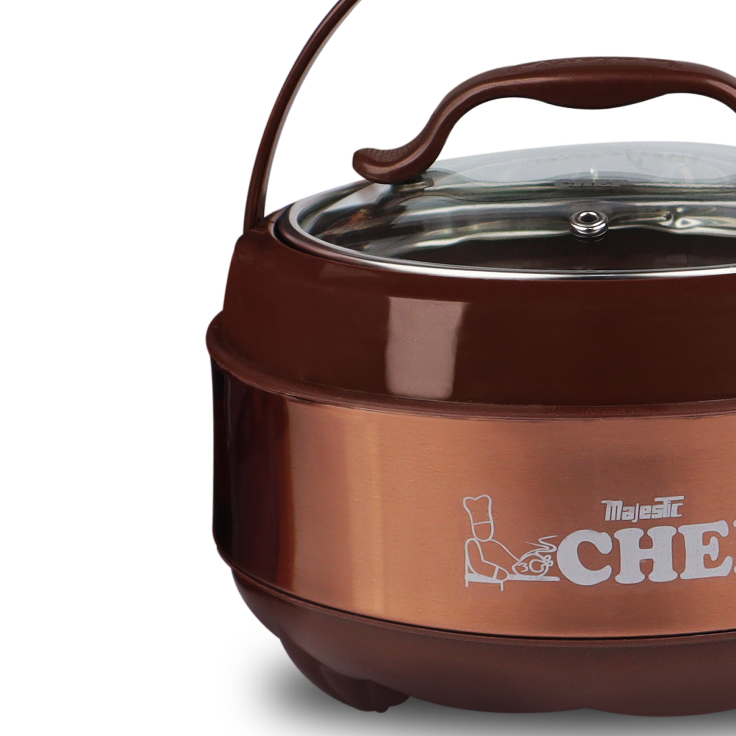 best quality 3 pcs stainless steel majestic chef hot pot set with handle hot and cold pot insulated pan