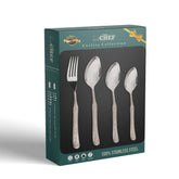 Chef 28 Pcs Stainless Steel Cutlery Set Special Edition Food Grade 304 Series -Daisy