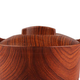 MAJESTIC CHEF FLARE HOT POT SET/ FOOD WARMER/INSULATED CASSEROLE WITH WOODEN TEXTURE