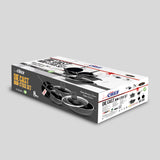 Majestic Chef Marble Coating DIE CAST NON STICK COOKWARE SET-(08PCS) - Black - Budget Pack