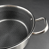 Majestic CHEF HexaCore Premium Stainless Steel Honeycomb Casserole-Cooking Pot
