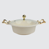 "Affordable melamine dinner set with crystal-coated finish by Majestic Chef – top cookware brand in Pakistan, available at low price on MajesticChef.pk