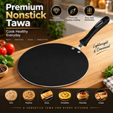 Chef Best Non Stick Tawa / Paratha Pan - Fix Handle - 30 cm