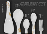 Cutlery composition of Majestic melamine dinner set
