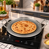 Majestic CHEF HexaCore Premium Stainless Steel Honeycomb TAWA - Hotplate