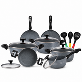 15 Pieces Non Stick Marble Coated Rebirth Gift Pack Set
