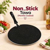 Marble Coated Non Stick Tawa/ Paratha Pan - 30 cm