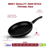nonstick premium quality aluminum frying pan cooking pan \ omelet pan with stay cool bakelite handle at best price from best cookware brand in Pakistan