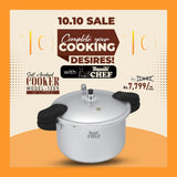 Majestic CHEF Best Anodised Pressure Cooker 1205 Short Handle Model