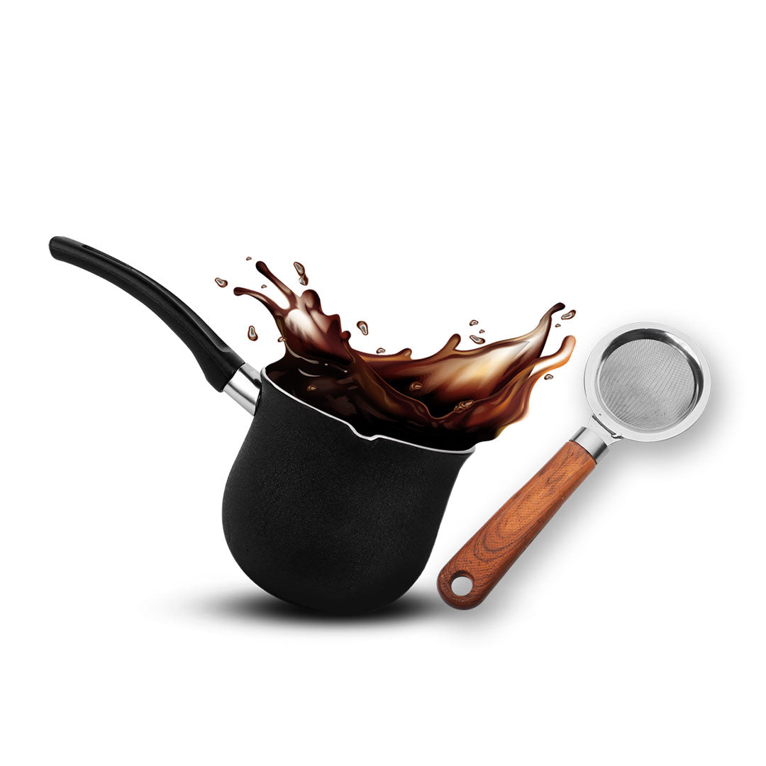 Combo Deals - Coffee Warmer And Tea Strainer - majesticchef.pk