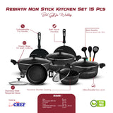 nonstick cookware cooking set complete range of kitchen at best price in Pakistan - majesticchef.pk