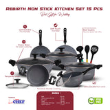 nonstick cookware cooking set complete range of kitchen at best price in Pakistan - majesticchef.pk