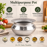 Aluminum Mathar SIPRI Best Handi For Cooking Food - 32cm