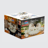 Crystal Coated 100 % Double Glaze Melamine Dinner Set Premium Quality - 80 Pcs Set - 13