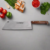 chef best quality stainless steel wooden handle tokka / knife at best price in pakistan