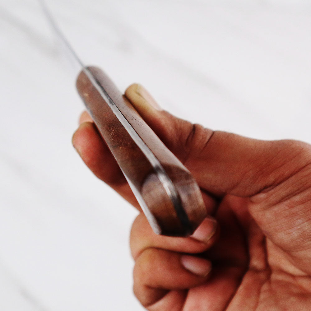 chef best quality stainless steel wooden handle tokka / knife at best price in pakistan
