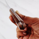 chef best quality stainless steel wooden handle tokka / knife at best price in pakistan