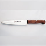 Chef Best Quality Stainless Steel Meat Knife 8 inch Wooden Handle