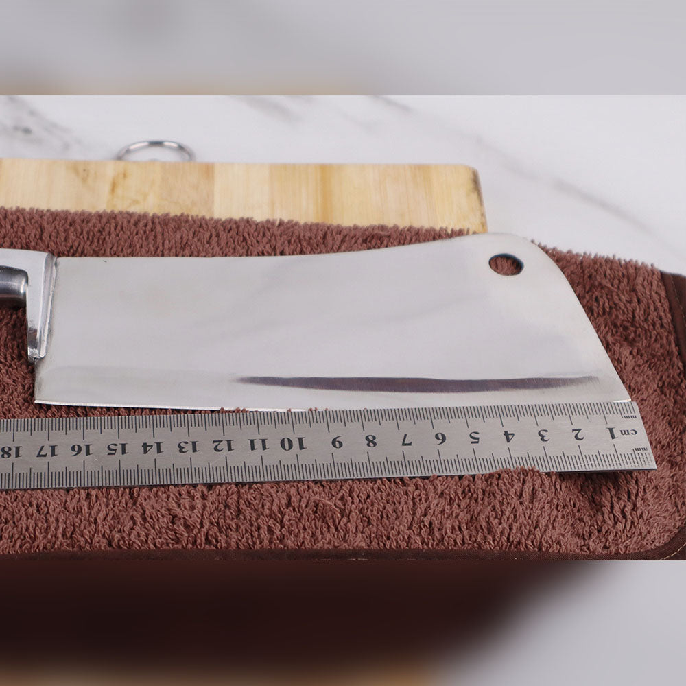 chef best quality stainless steel wooden handle tokka / knife at best price in pakistan