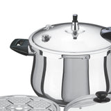 chef best belly shape imported stainless steel Pressure Cooker 3 in 1 at best price from best cookware brand - chef cookware