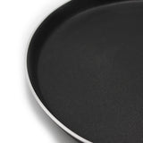 best quality nonstick pizza pan / hot plate  with strong and fix bakelite handle at low price in Pakistan-majestic chef 