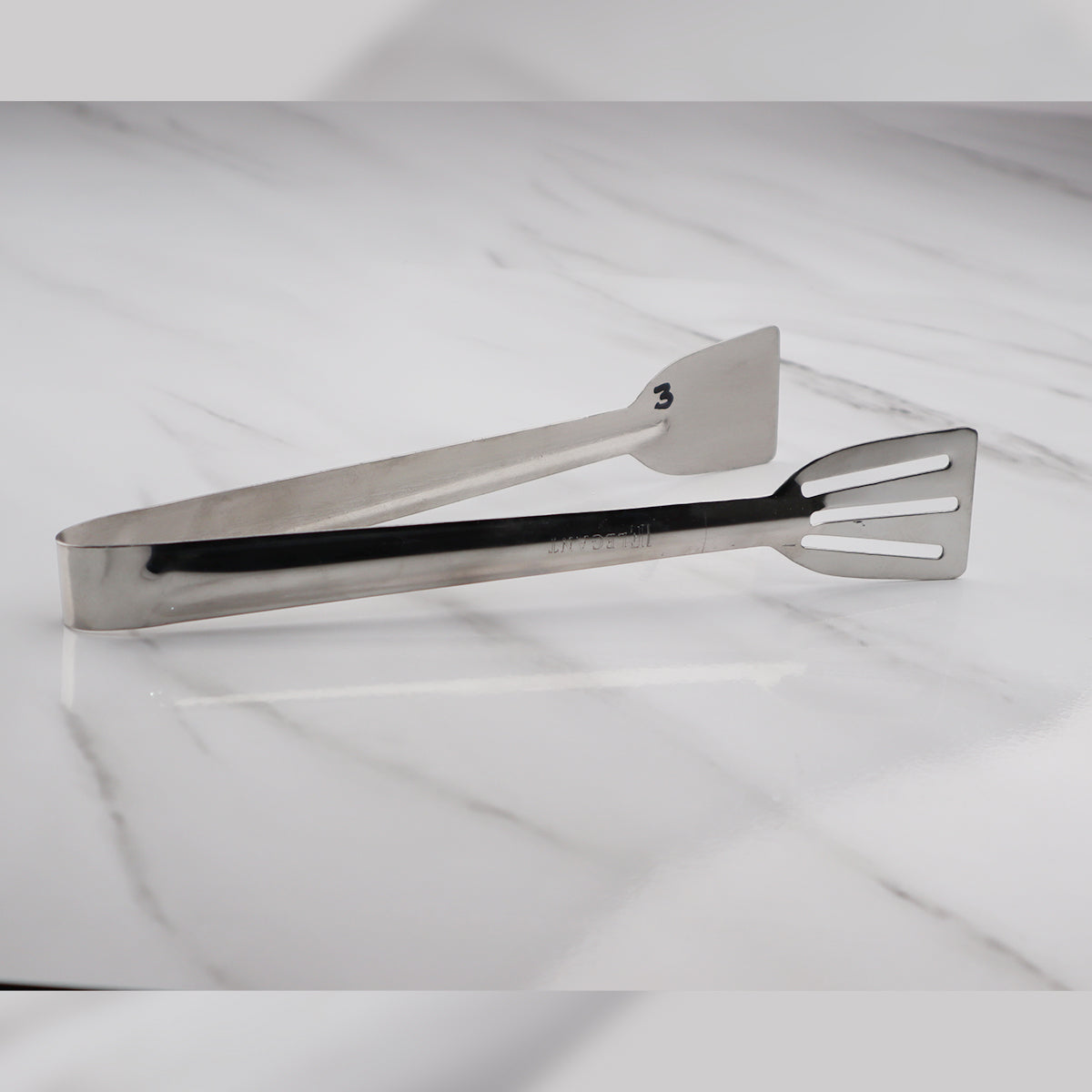 Stainless Steel Food Serving Tong Turner Roti Chimta - Kitchen Tong