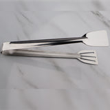 Stainless Steel Food Serving Tong Turner Roti Chimta - Kitchen Tong