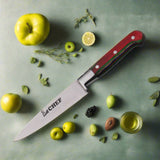 chef best quality stainless steel knife with color handle - majestic chef