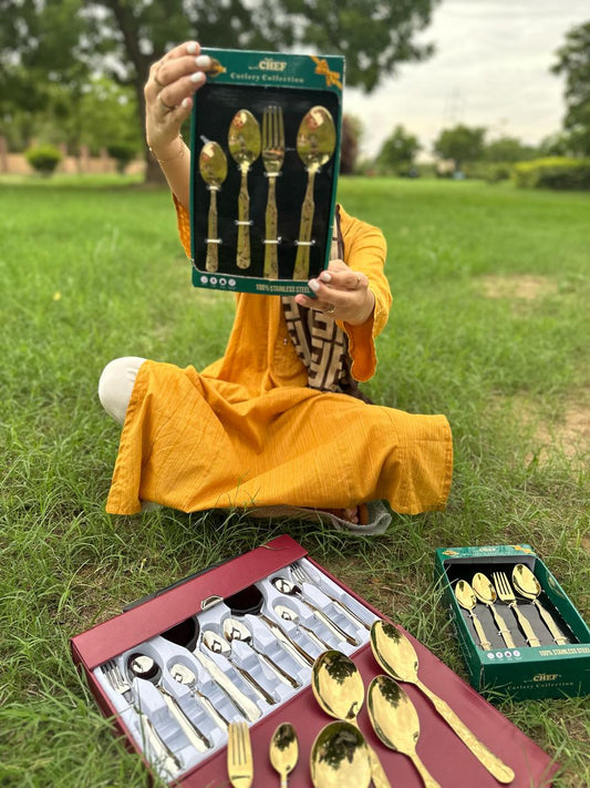 Gold Plated Cutlery Sets and Their Uses on Family Functions