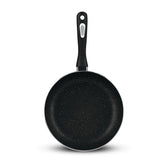 nonstick round frying pan cooking pan marble coating - majestic chef cookware omelet pan