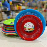 Plastic Roti Chaba Basket 2 Pcs Random Design & Color