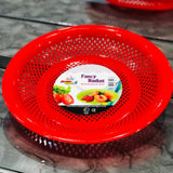 Plastic Roti Chaba Basket 2 Pcs Random Design & Color - chef cookware 