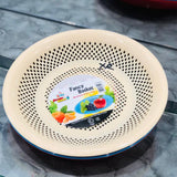 Plastic Roti Chaba Basket 2 Pcs Random Design & Color - chef cookware 